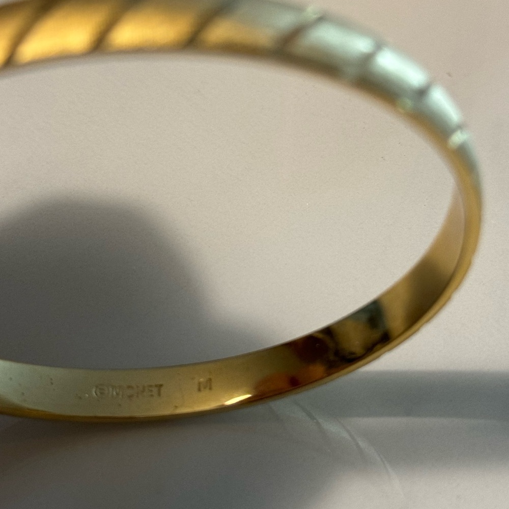 18k gold plated bracelet